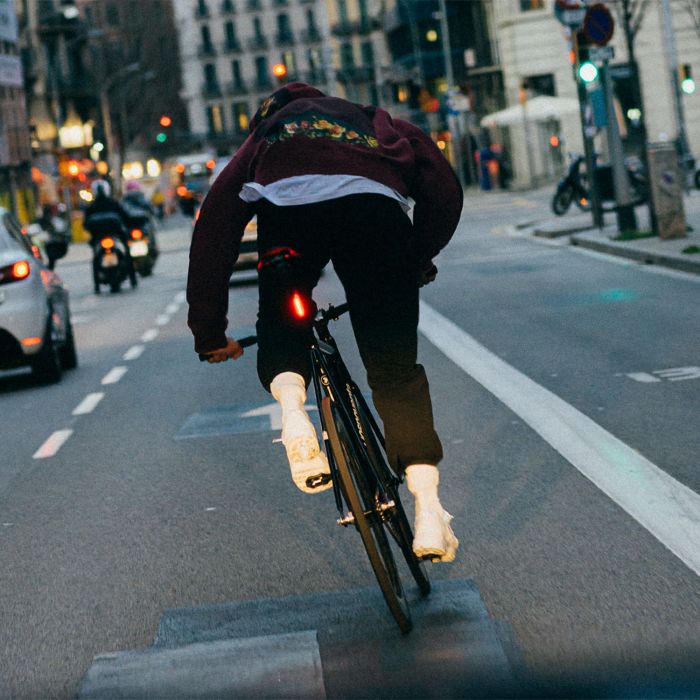 Knog plus hinten - schwarz