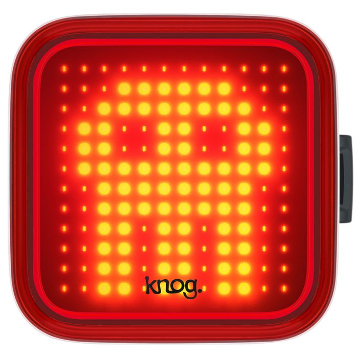 Knog Blinder hinten - Totenkopf - schwarz