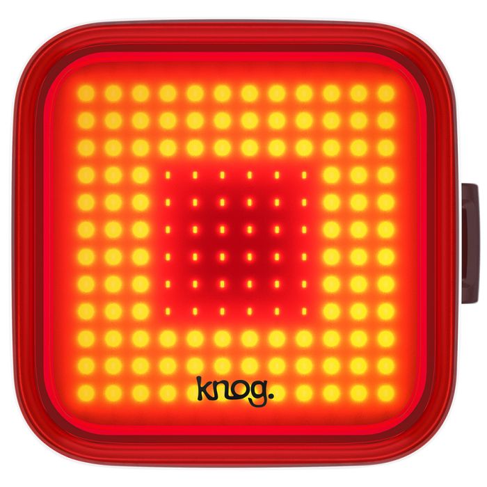 Knog Blinder hinten – quadratisch – schwarz
