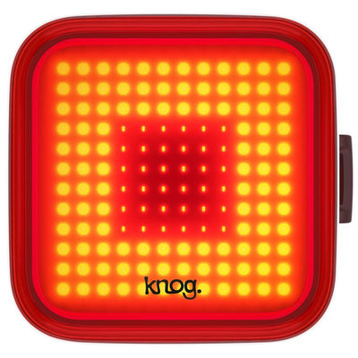 Knog Blinder hinten – quadratisch – schwarz