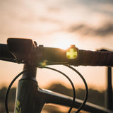 Knog Blinder Mini vorne – Kreuz – Schwarz - afbeelding 2
