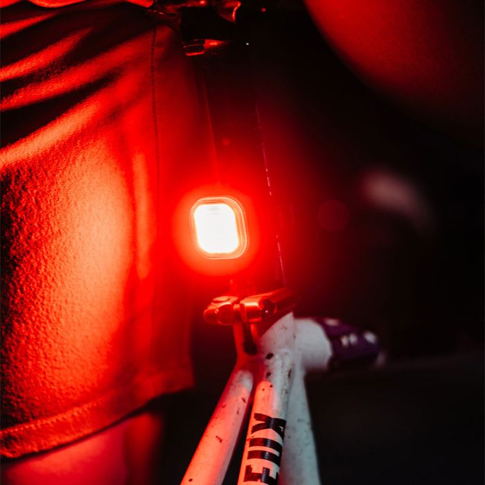 Knog Blinder Mini hinten – quadratisch – schwarz