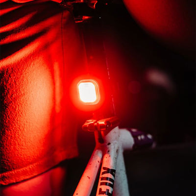 Knog Blinder Mini hinten – quadratisch – schwarz