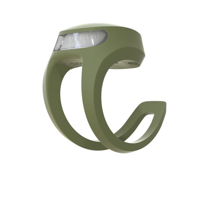Knog Frog USB hinten – Jacke grün