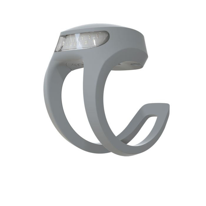 Knog Frog USB hinten – Abgrundgrau