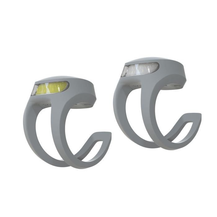 Knog Frog USB Doppelpack – Abyss Grey