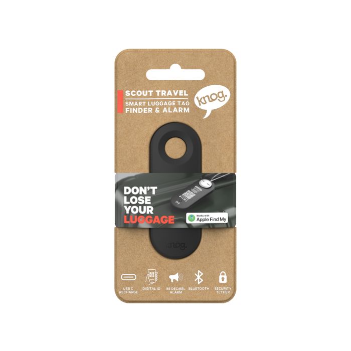 Knog Scout Travel – Apfel – pechschwarz