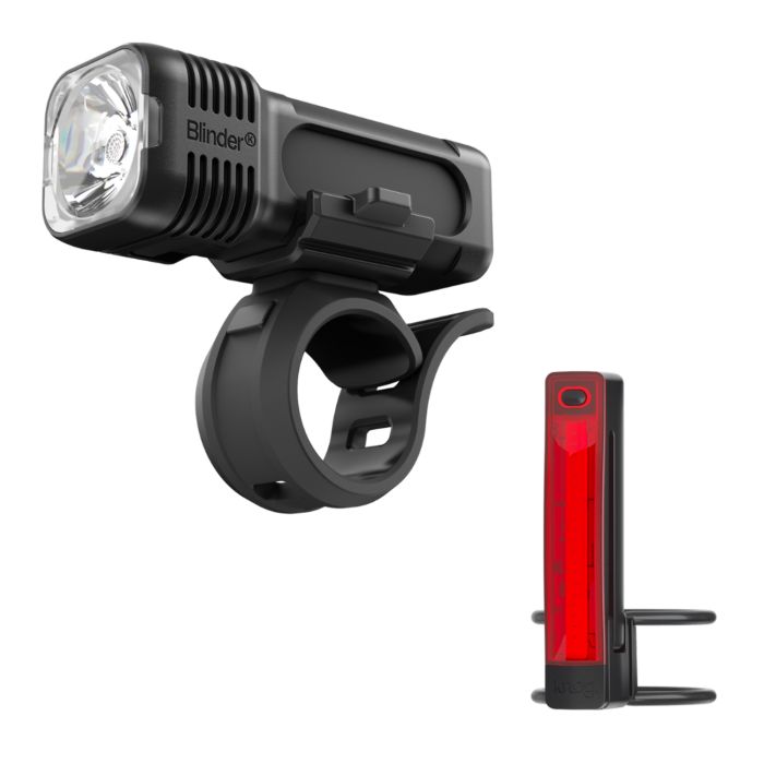 Knog Blinder Pro 400 Plus hinten – schwarz