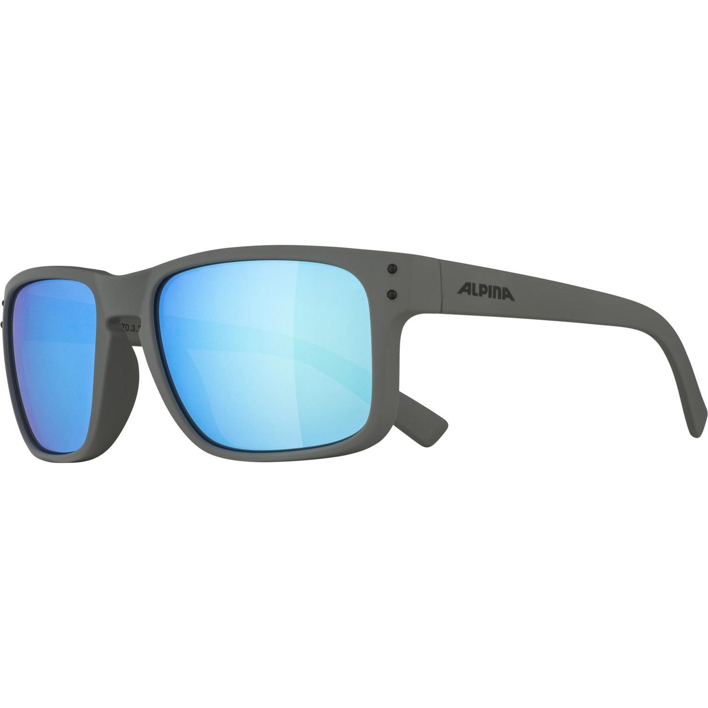 Olympische Sportbekleidung Sportbrille kosmisch grau
