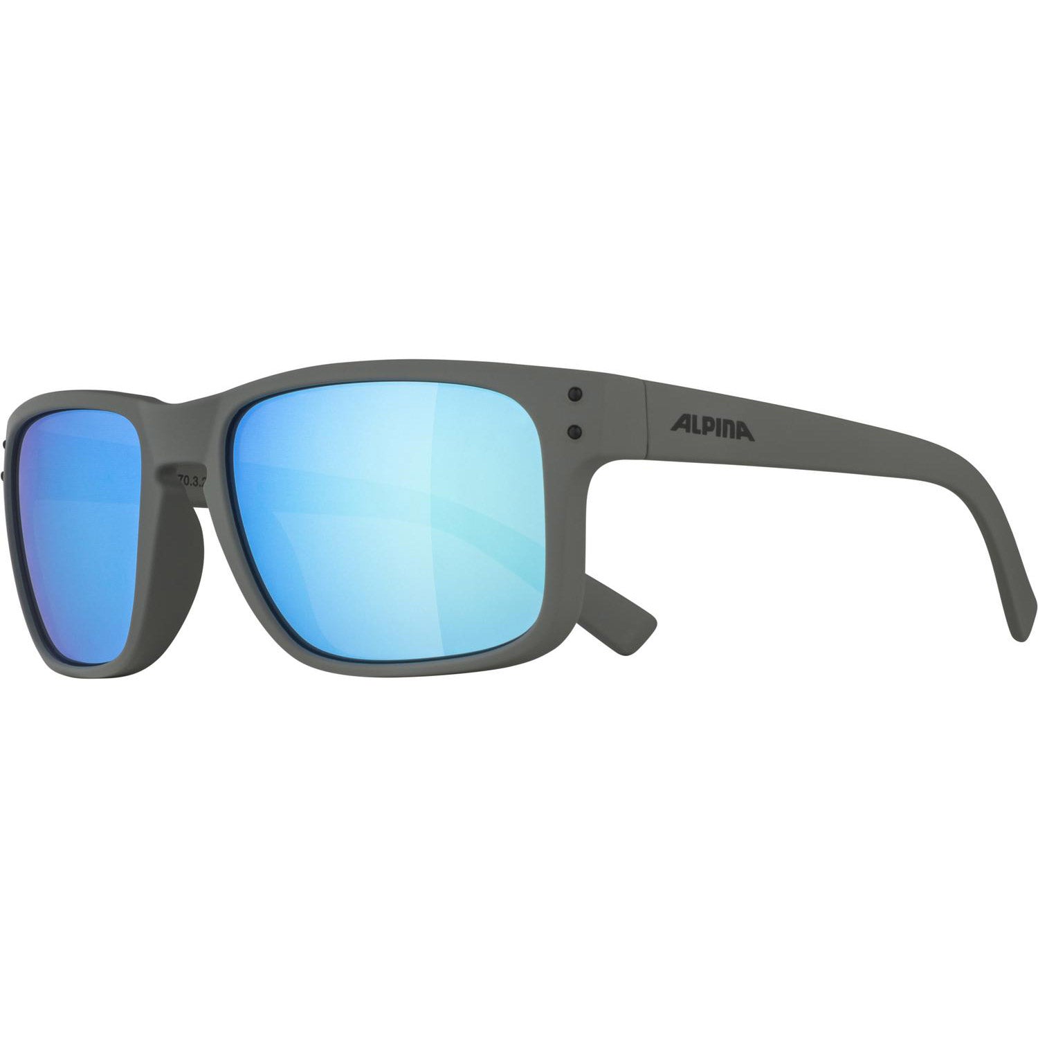 Olympische Sportbekleidung Sportbrille kosmisch grau