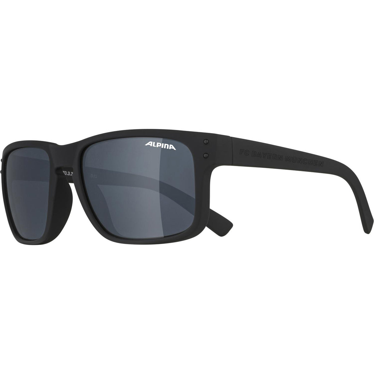 Olympische Sportbekleidung Sportbrille kosmisch schwarz