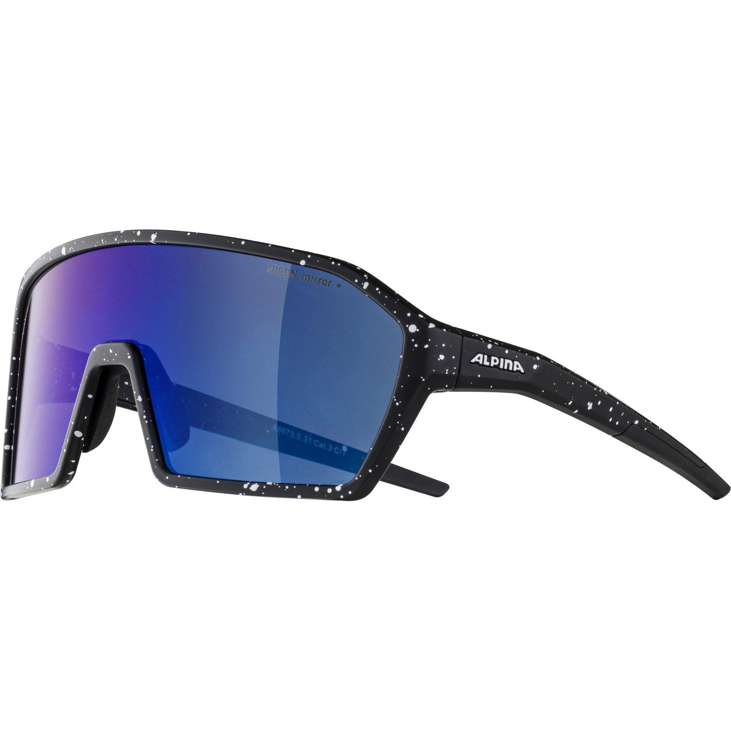 Olympische Sportswear Sportbril Ram Q-Lite Schwarz