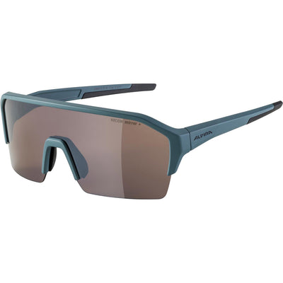 Olympische Sportbekleidung Alpina Sport Sports Brille Ram Hr Q-Lite Zilv. Spiegel