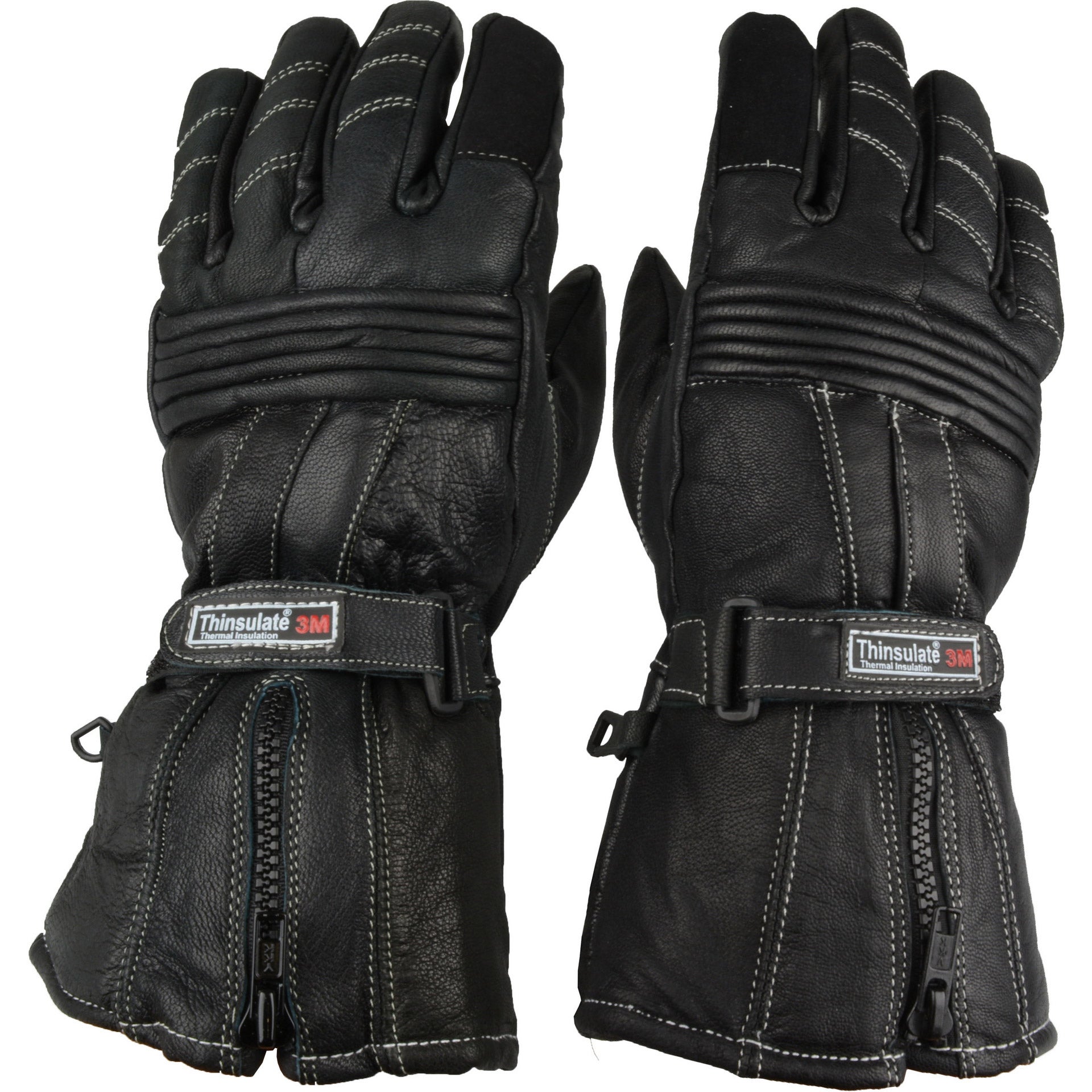 Scooter Motorhandschuh M Scotchlite wasserdicht schwarz 3M