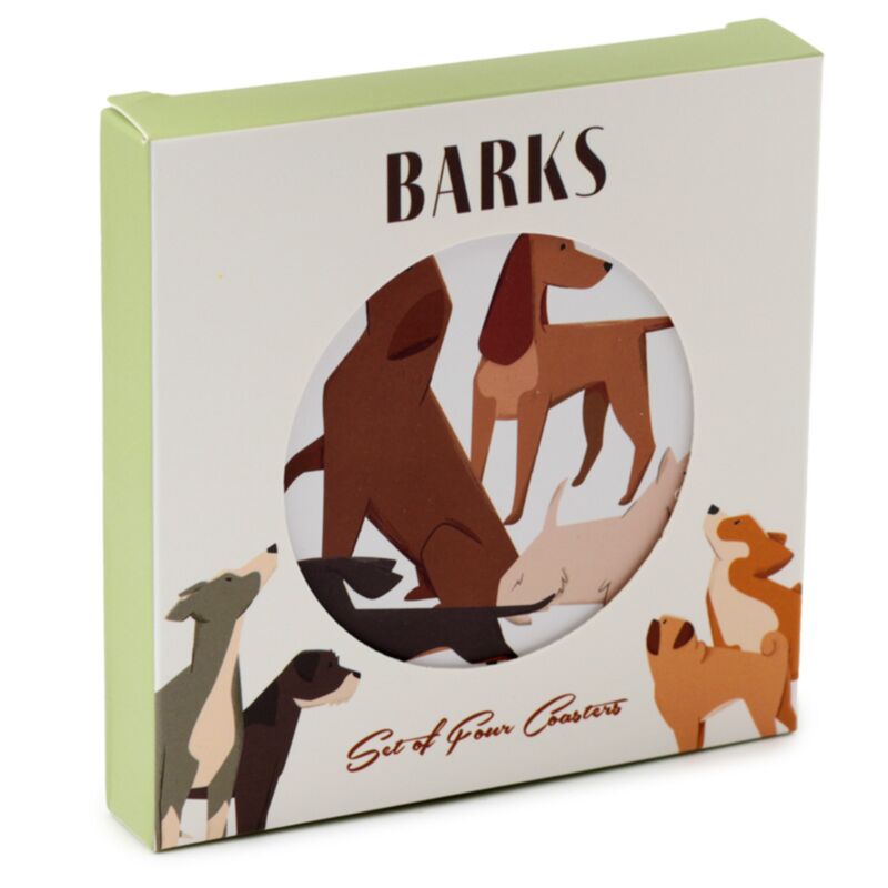 Bellt Hunde -Set 4 Mitzählern