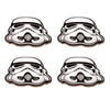 Der ursprüngliche Stormtrooper setzte 4 Untersetzer