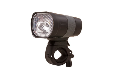 Scheinwerfer Axendo 40 Lux USB wiederaufladbar 65 mm schwarz