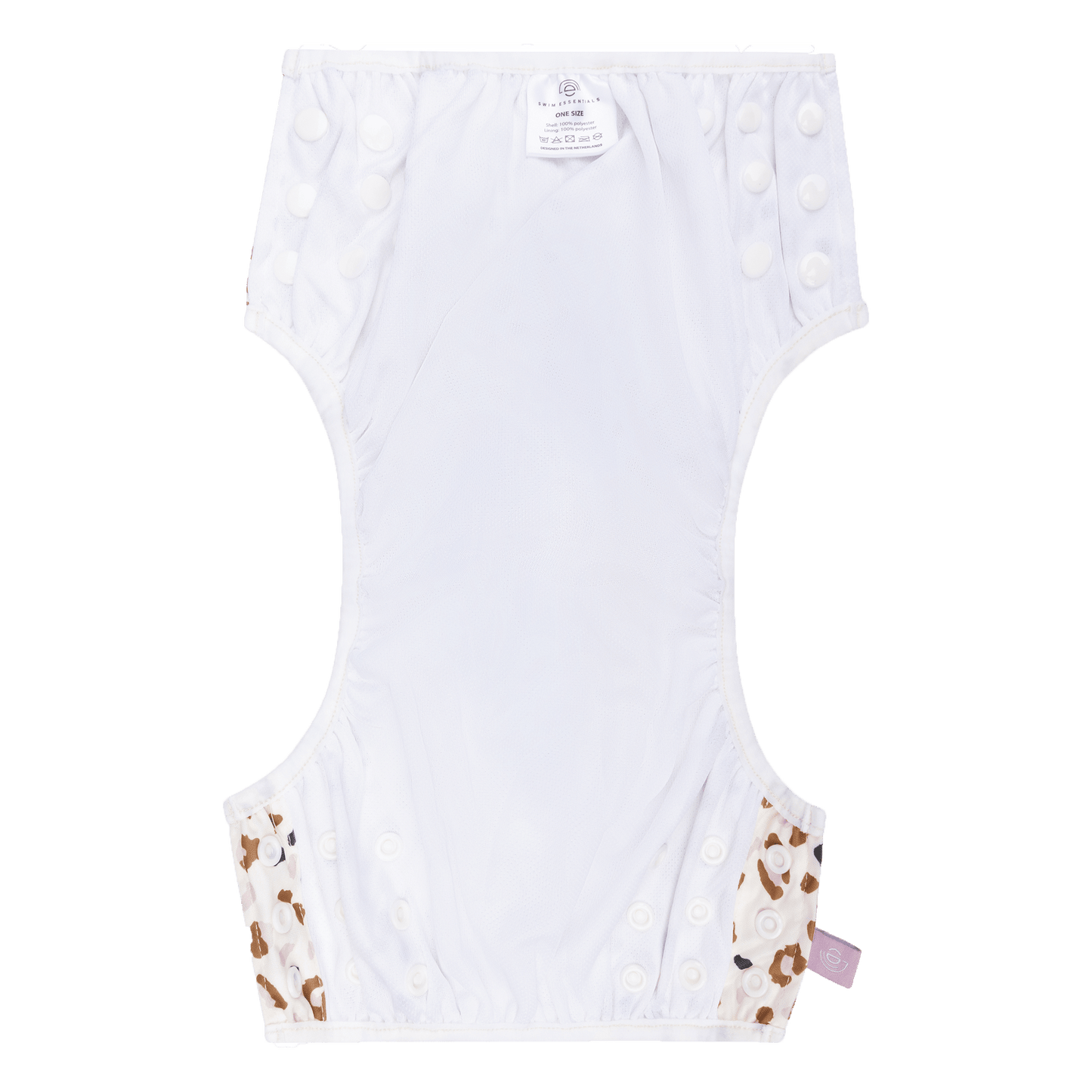 Leopard | Kaki waschbarer Schwimmwindel