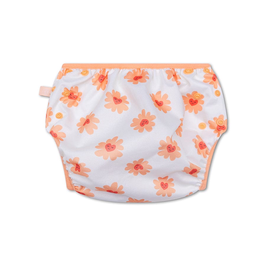 Blumenliebe | Mehrfachgelenktes waschbares Schwimmwindel
