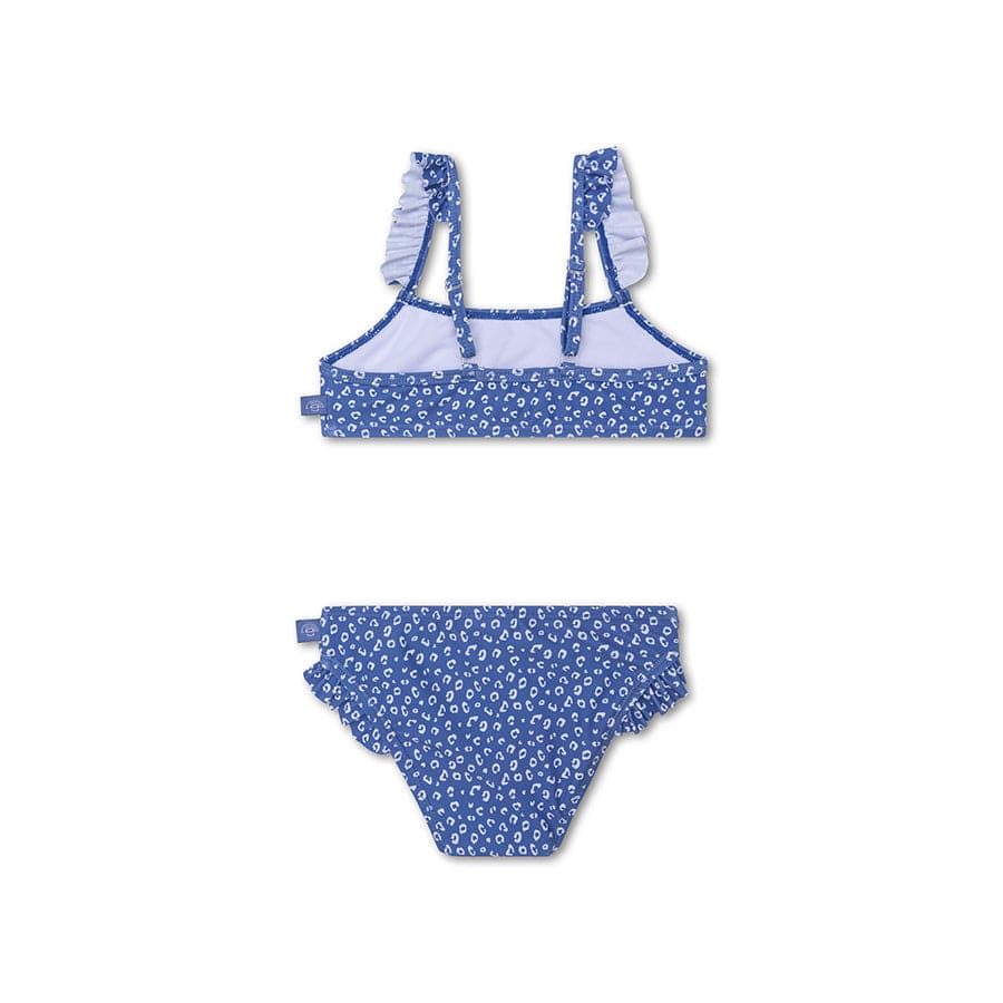 Leopard | Blue Girls UV Bikini