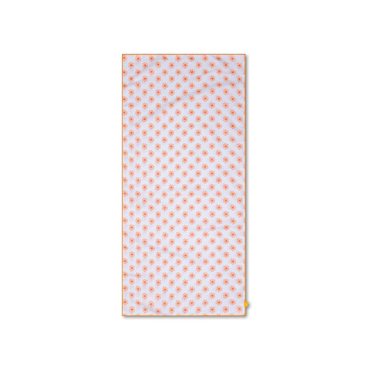 Blumenliebe | mehrfarbiger Mikrofasel -Handtuch 135 x 65 cm