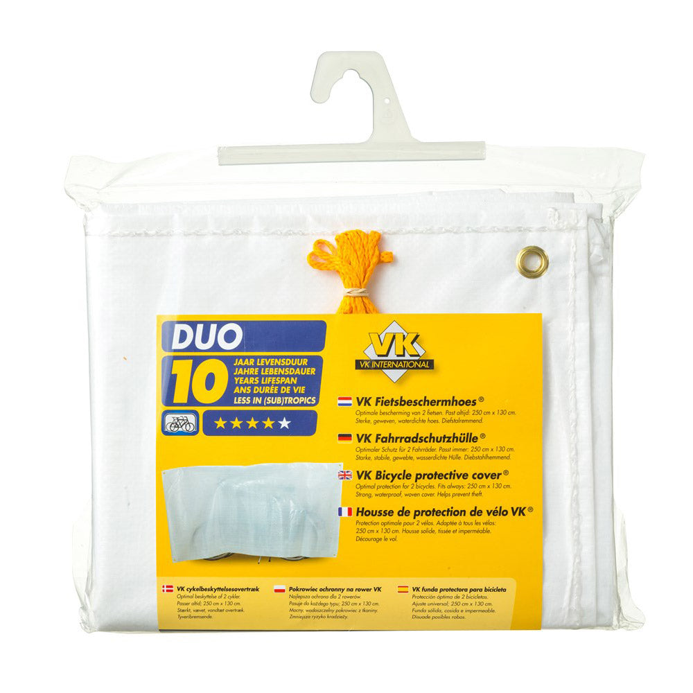 VK Fahrradschutzhülle (3) Duo weiß