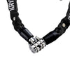 Kryptonite Chain Lock Code Keeper 465 Combo Schwarz
