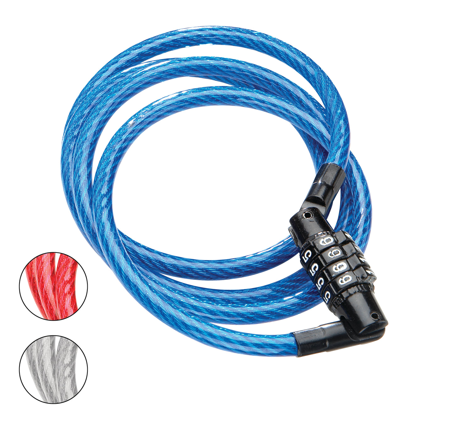 Kryptonite Cable Lock Code Keeper 712 Combo Sorti