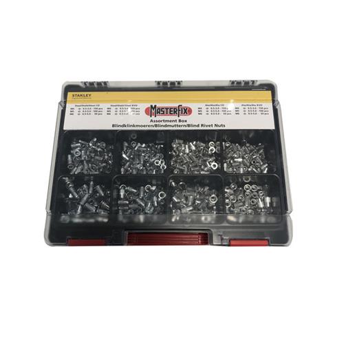 Masterfix-Sortiment an Blindnietmuttern M4 M5 M6