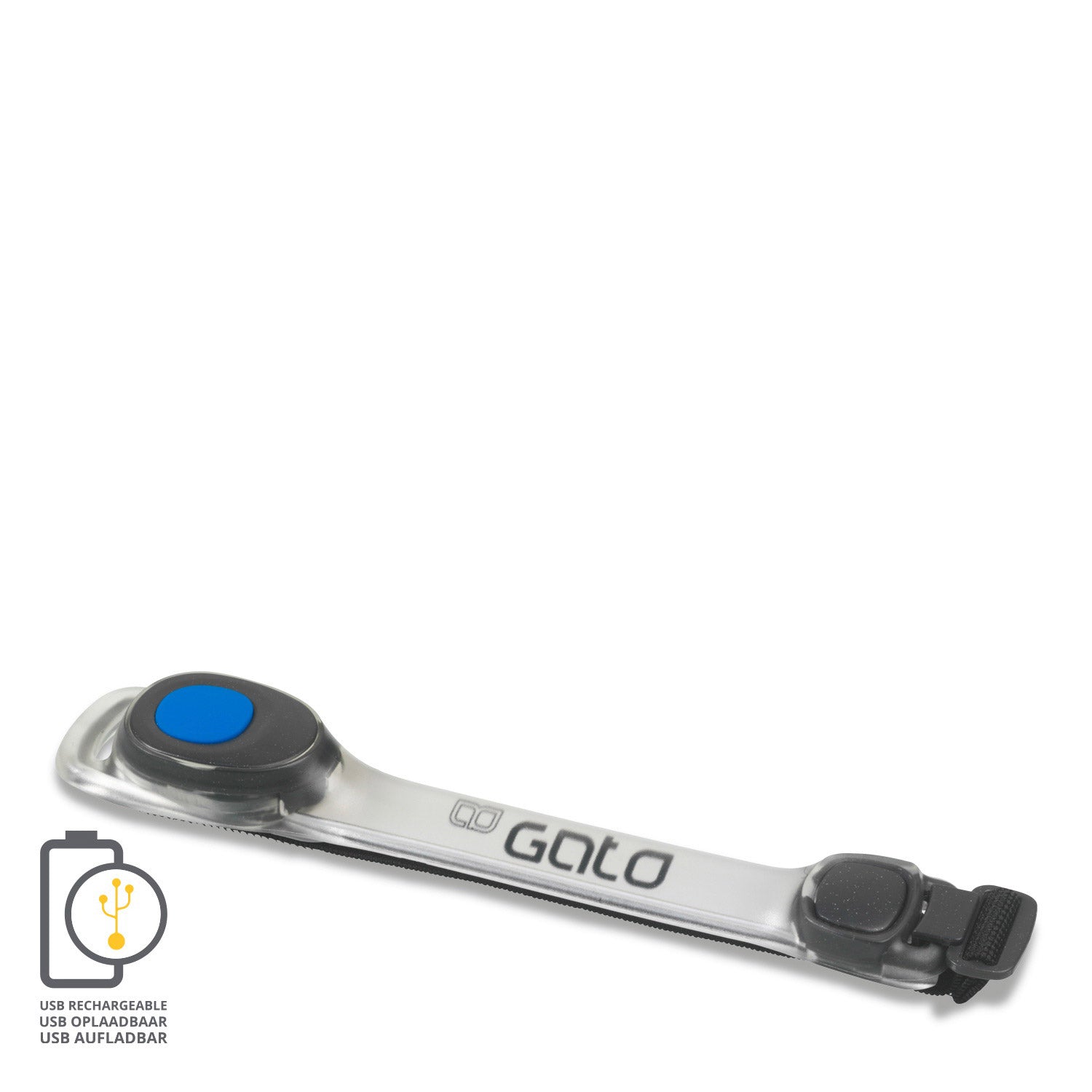 Gato Neon LED Arm Light USB Blue One Size