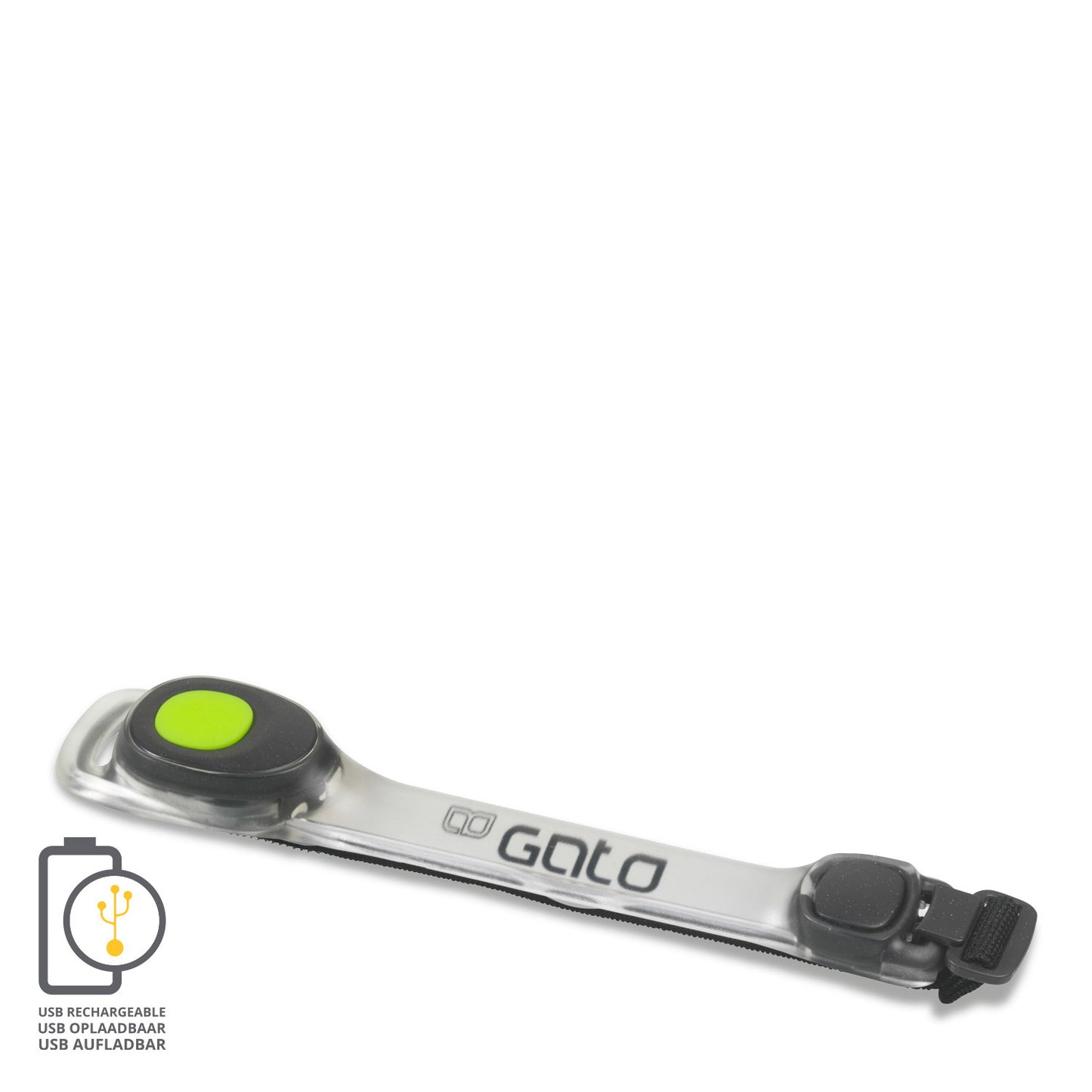 Gato Neon LED Arm Light USB Green One Size