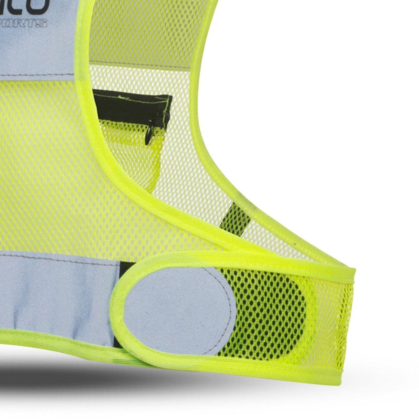 Gato x vest reflektierend neon gelb groß
