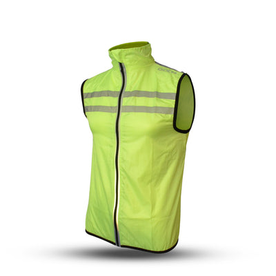 GATO Wind Breaker Mesh Weste USB LED neeongeel Größe xs
