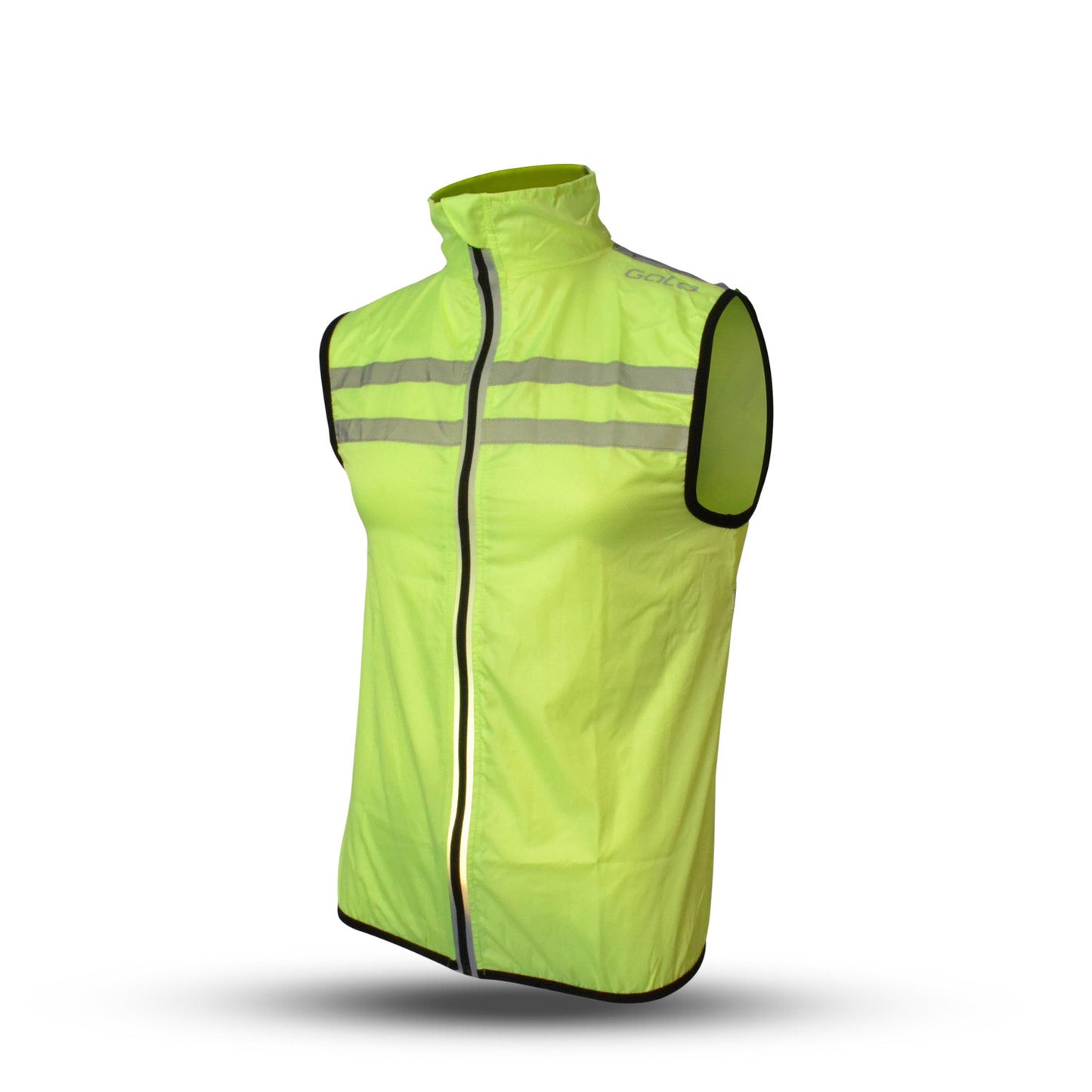 GATO Wind Breaker Mesh Weste USB LED neeonge Größe s
