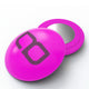 Outwet Race Number Magnet Pink One Size
