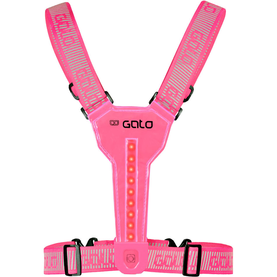 Outwet Gato Weste Ultra LED USB Einheitsgröße rosa
