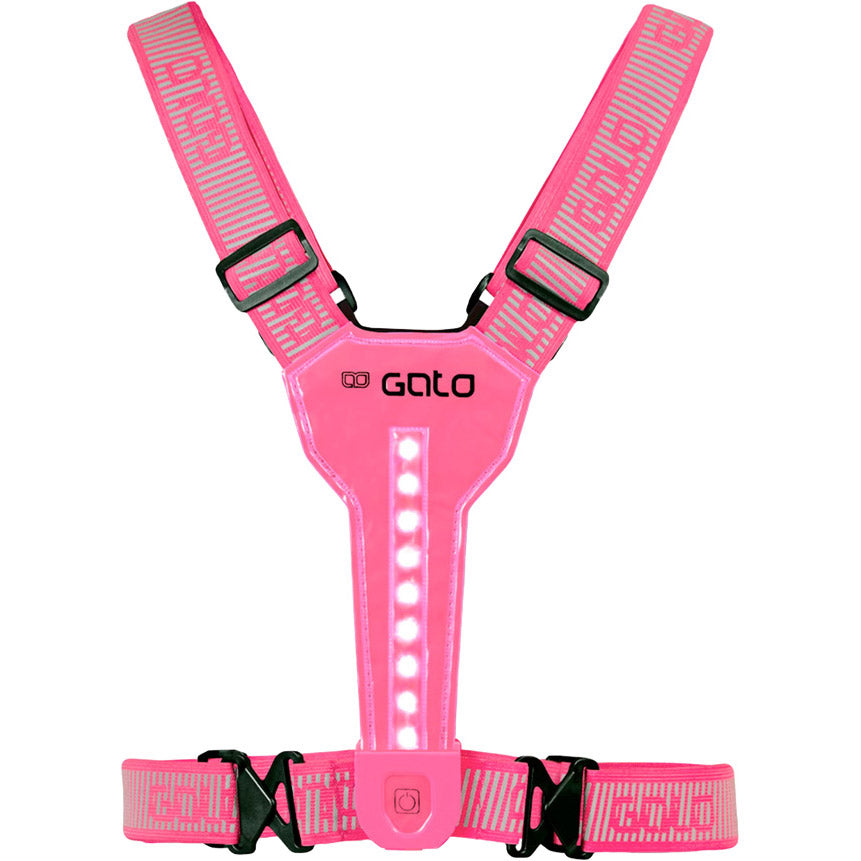 Outwet Gato Weste Ultra LED USB Einheitsgröße rosa