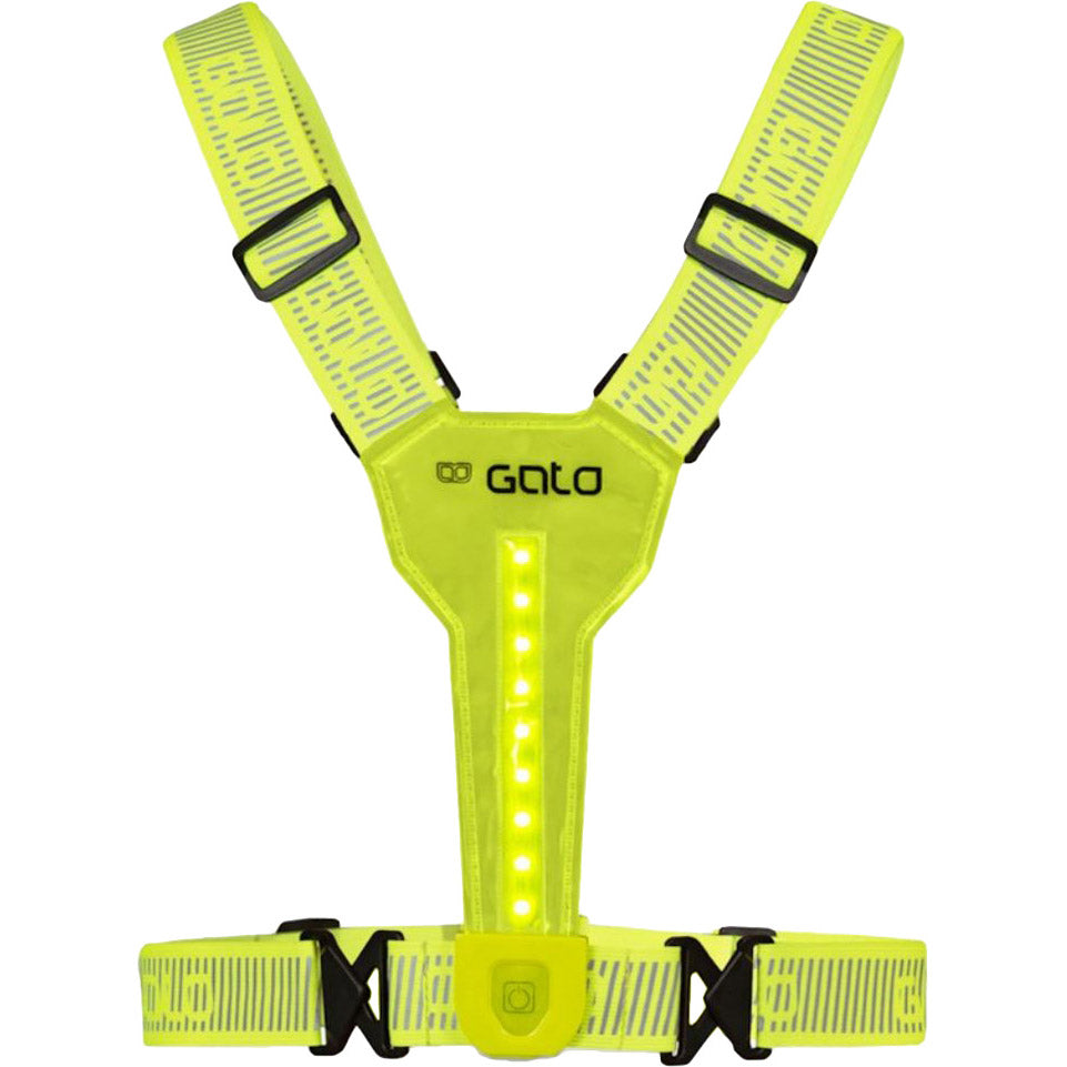 Outwet Gato Weste Ultra LED USB Einheitsgröße neongelb