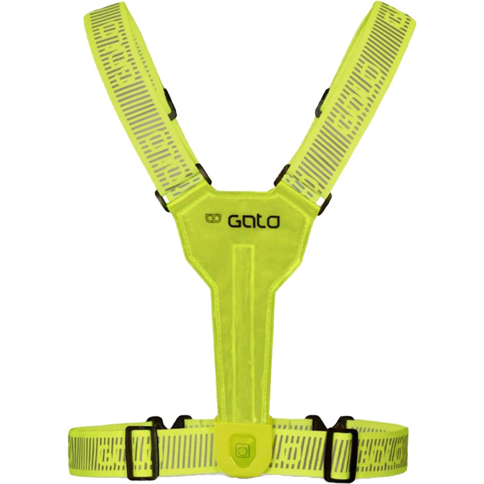 Outwet Gato Weste Ultra LED USB Einheitsgröße neongelb