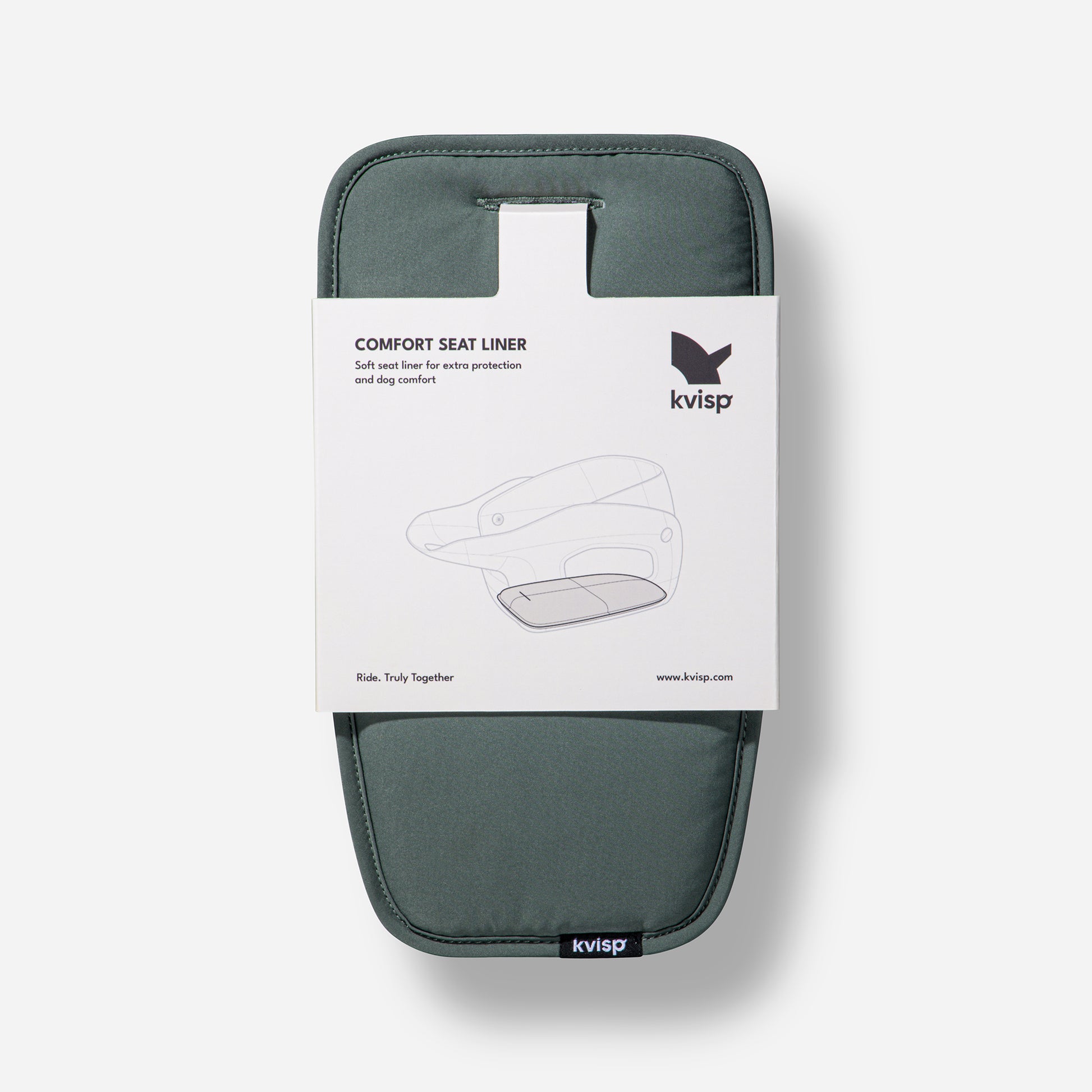 Kvisp kvisp comfort Sitzkissen Waldgrün