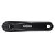 Shimano Kurbel Right Square Shimano E5000 Black 170 mm