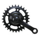 Kurbel Set 28T 90 mm schwarz