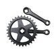 Grankset 36T Spieloos 125 mm schwarz