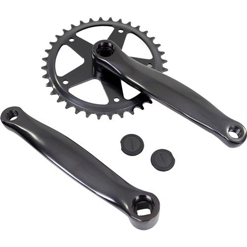 Kurbelgarnitur 36t 170 schwarz