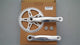 Kurbel Set 42T 170 mm Alu Politur Flach