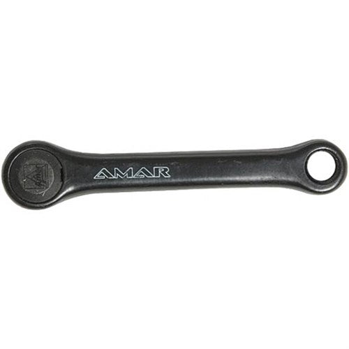 Linke Kurbel 125mm schwarz
