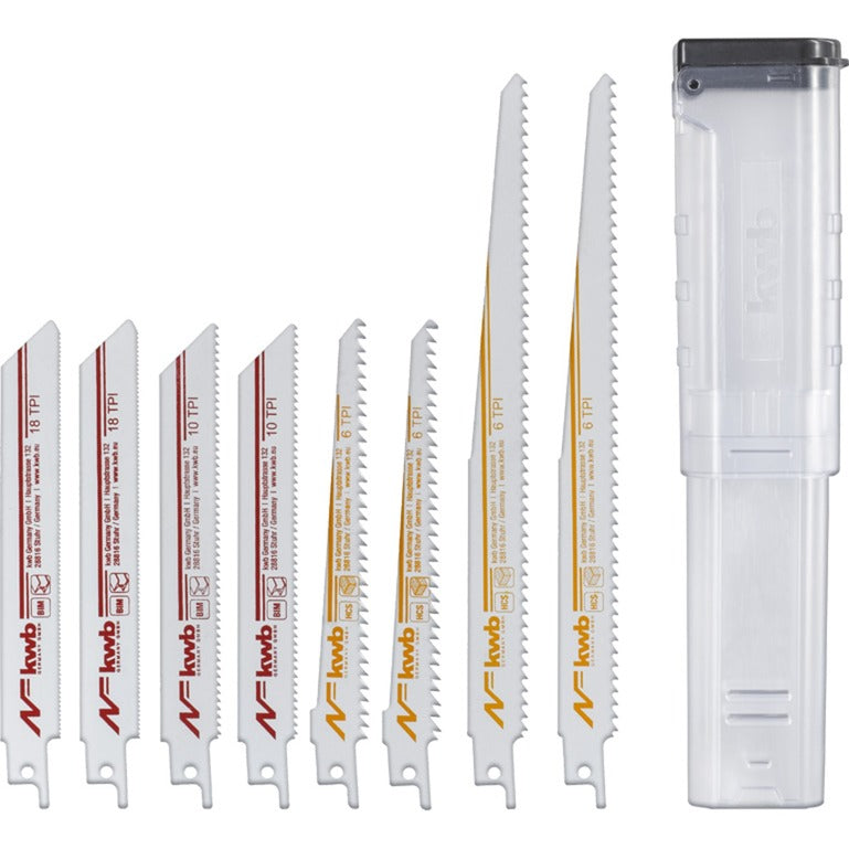 KWB Receco Saw Blade Set, 9-teilig