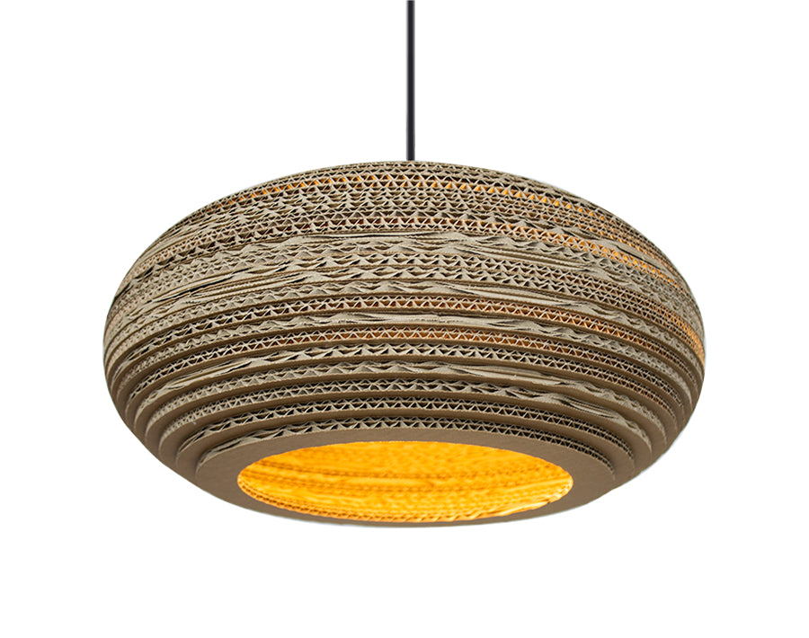 Kartentpappe Hanglampe Tarwin