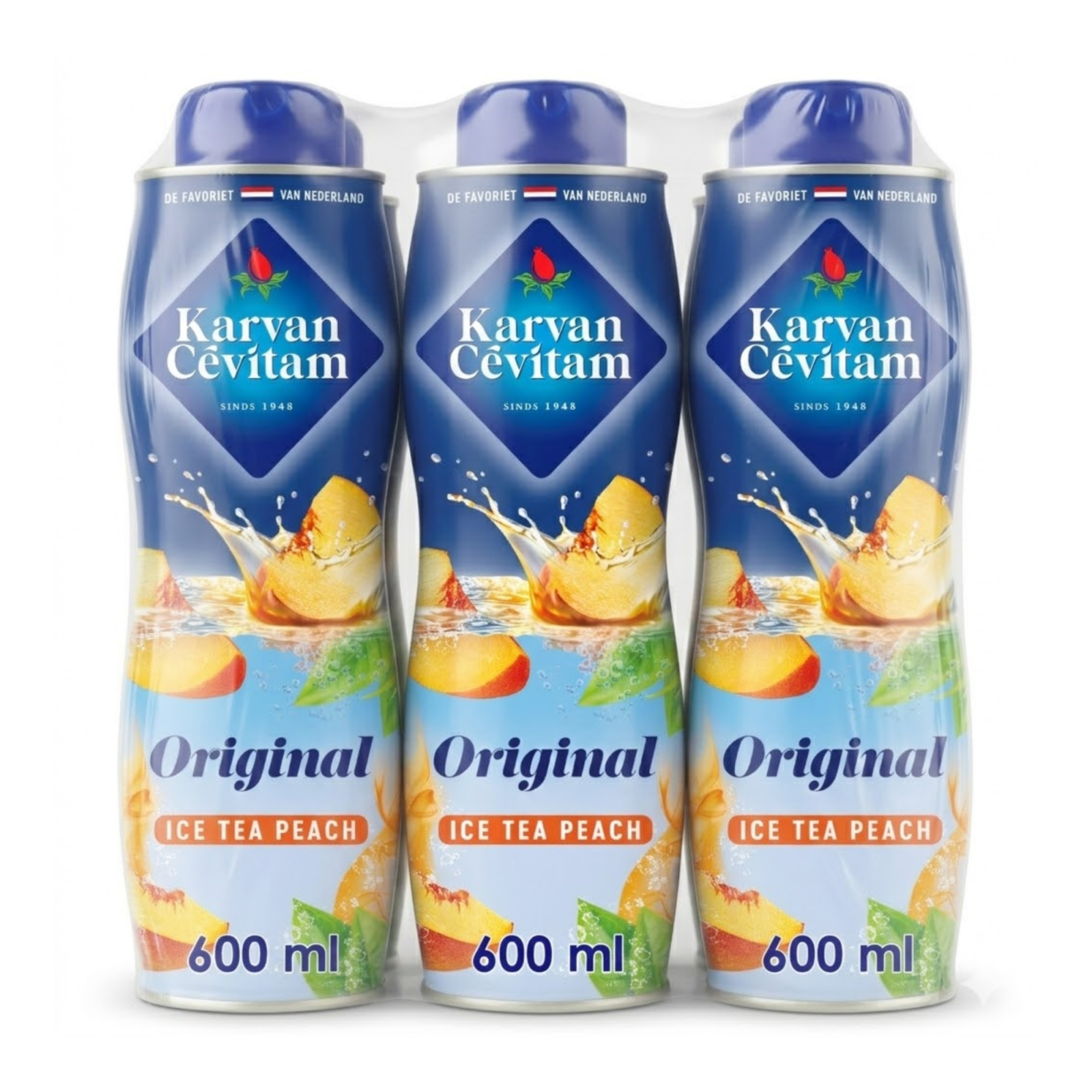 Karvan Cévitam Karvan Cevitam Eistee Pfirsich (6x 600 ml)