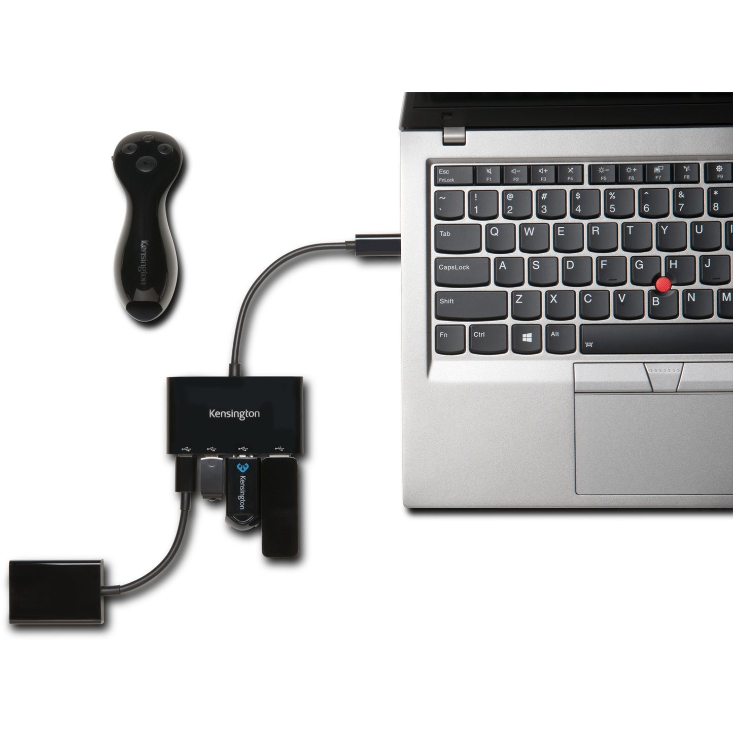 Kensington USB-C Hub mit 4 Anschlüssen